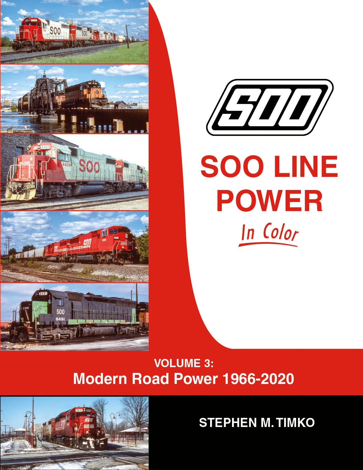 Morning Sun Books 1752 SOO Line Power in Color: Volume 3 Hard Cover Book