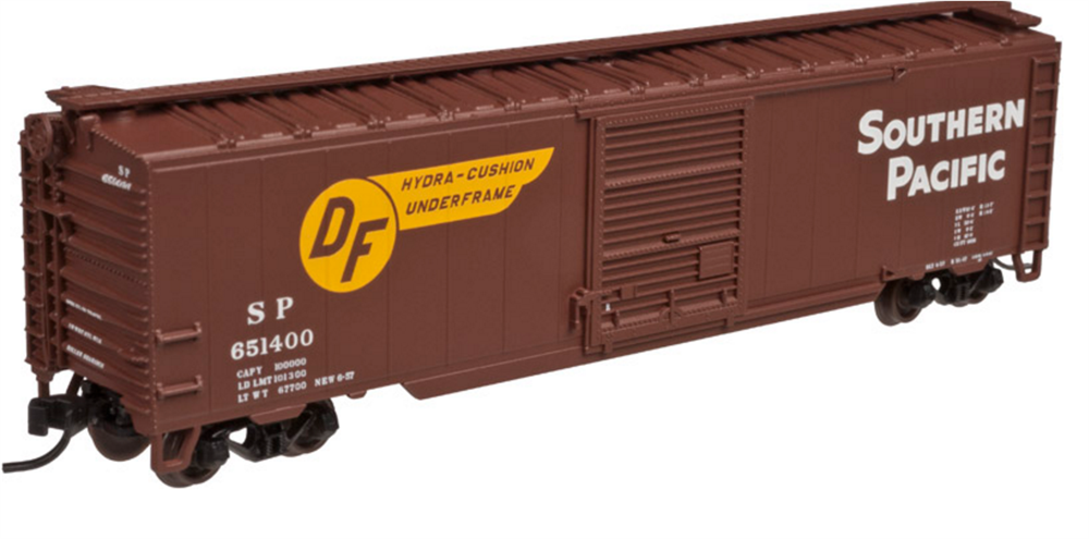 Atlas 50002365 N Southern Pacific 50' Single Door Boxcar #651427