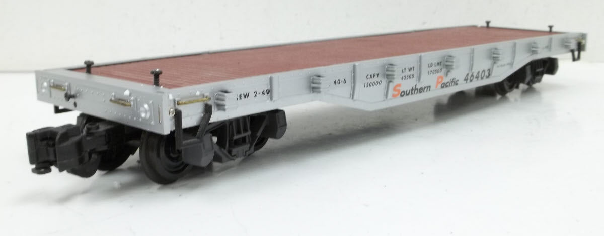 Aristo-Craft 46403 G Scale Southern Pacific Bulkhead Flatcar #46403