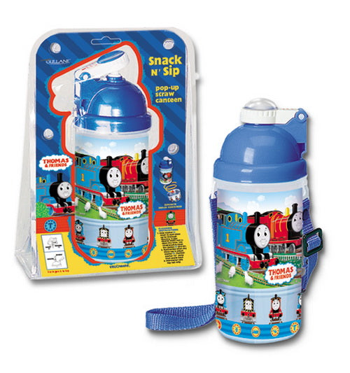 Pecoware 826TT Thomas & Friends Pop-Up Straw Canteen