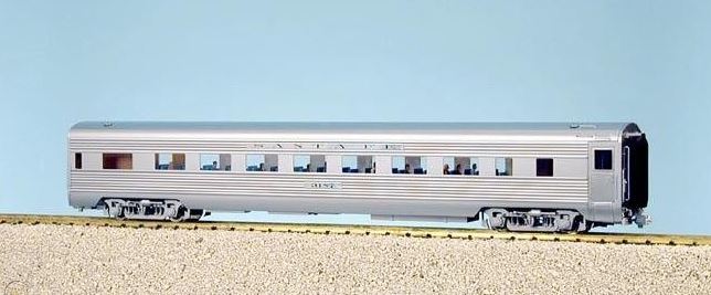 USA Trains R310101 G California Zephyr RPO Corrugated Aluminum Passenger Car