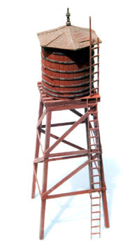 BTS 28260 HO Scale McCabe Lumber Co Fire Hose Storage & Water Tank Kit