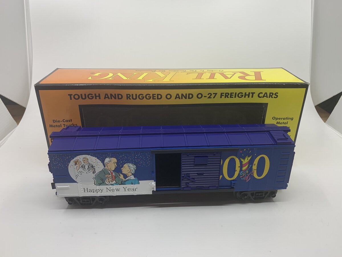 MTH 30-74536 Happy New Year Box Car