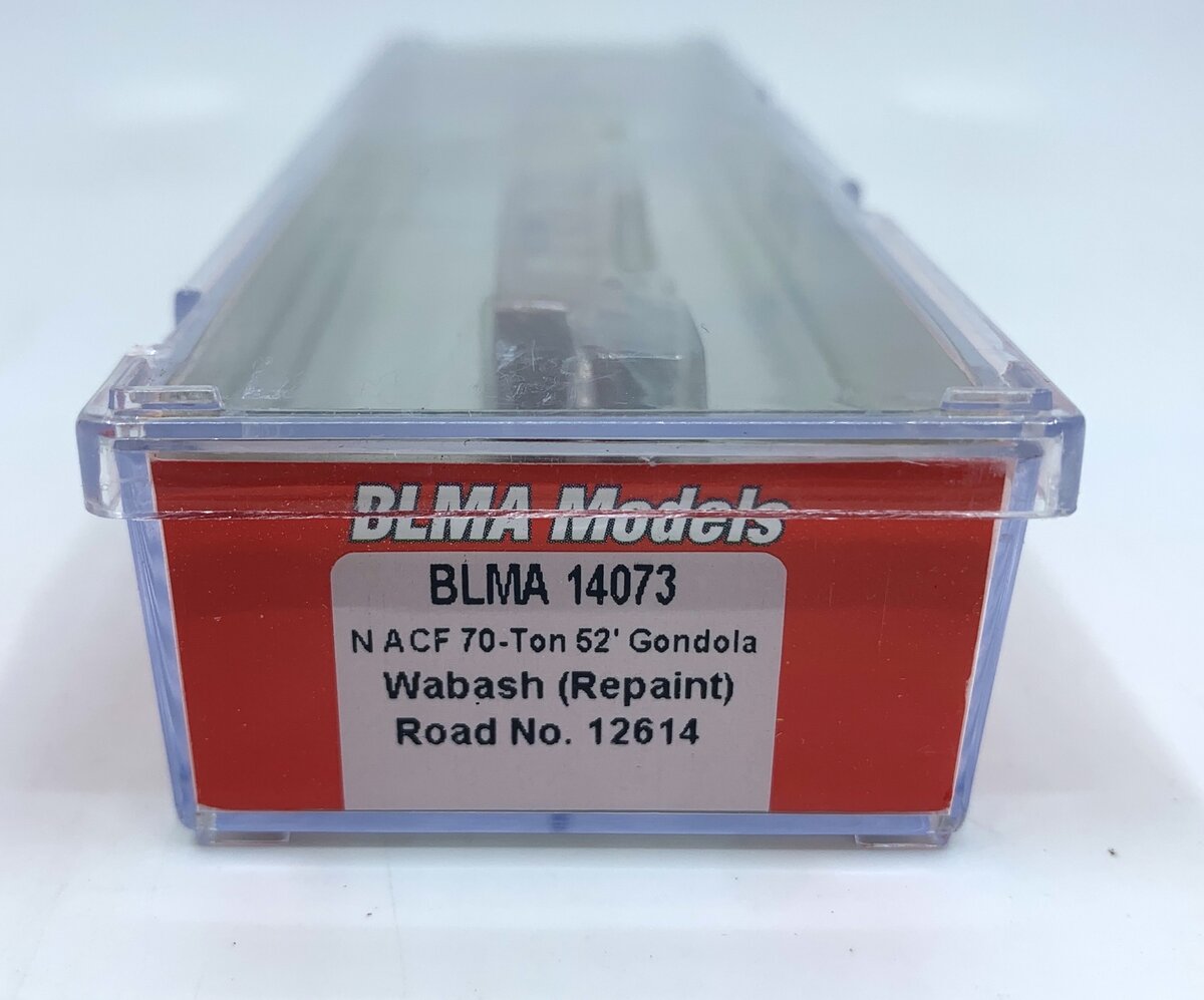 BLMA Models 14073 N Wabash/Repaint ACF 70-Ton 52' Gondola #12614