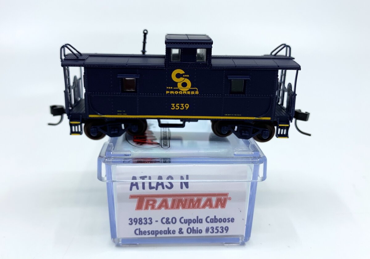 Atlas 39833 N Chesapeake & Ohio Cupola Caboose