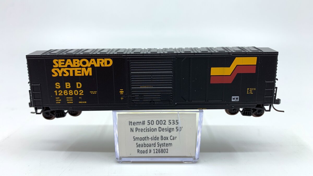 Atlas 50002535 N Seaboard System 50' Precision Design Box Cars #126802