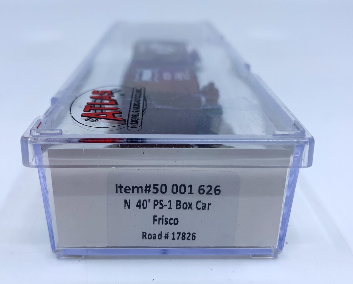 Atlas 50001626 N Scale Frisco 40' PS-1 Boxcar #17826