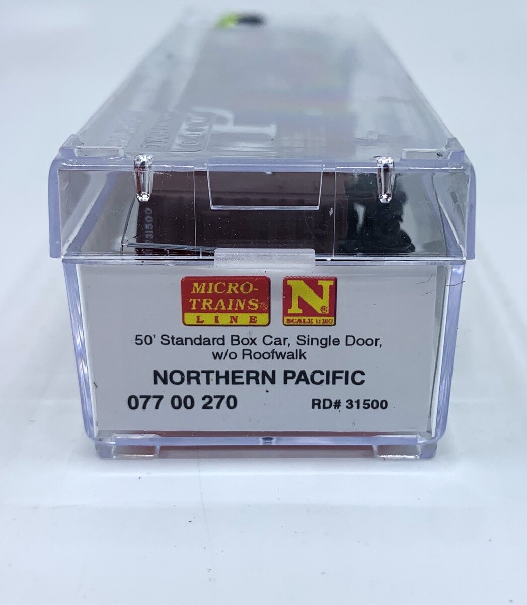 Micro-Trains 07700270 N Northern Pacific 50' Standard Single Door Boxcar #31500