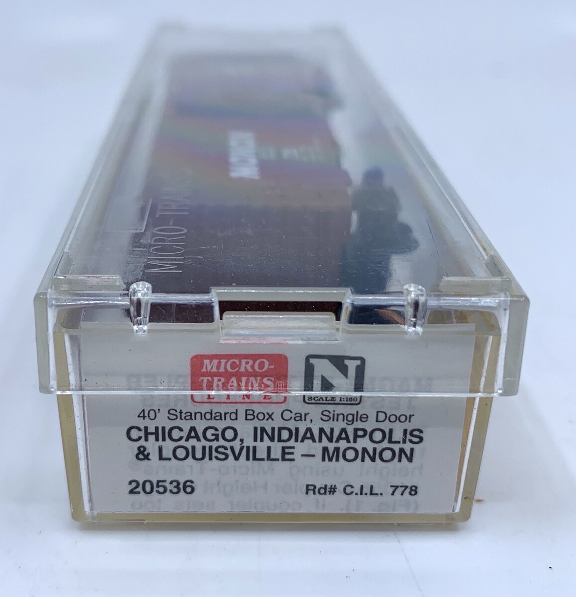 Micro-Trains 02000536 N Scale CIL 40' Standard Single Door Boxcar #778