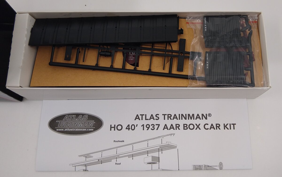Atlas 20003237 HO Nickel Plate 1937 40' Boxcar #16250