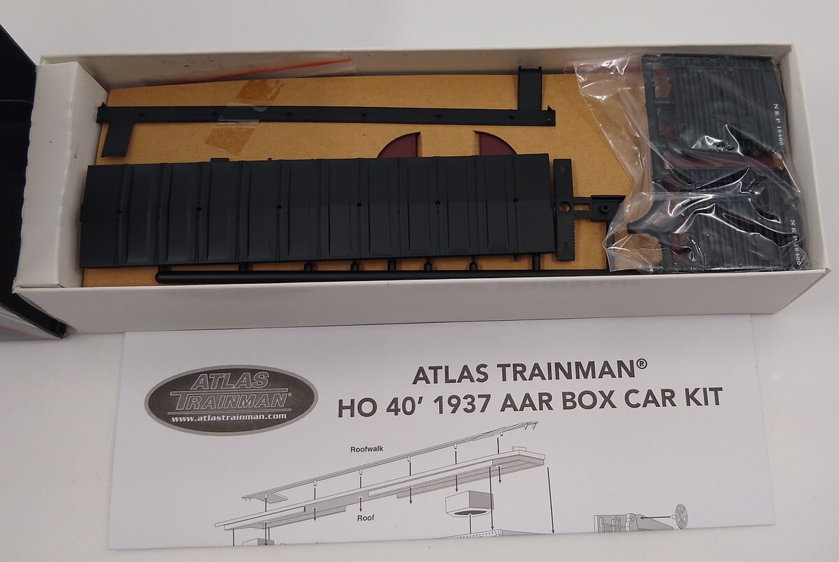 Atlas 20003239 HO Nickel Plate 1937 40' Boxcar #16400