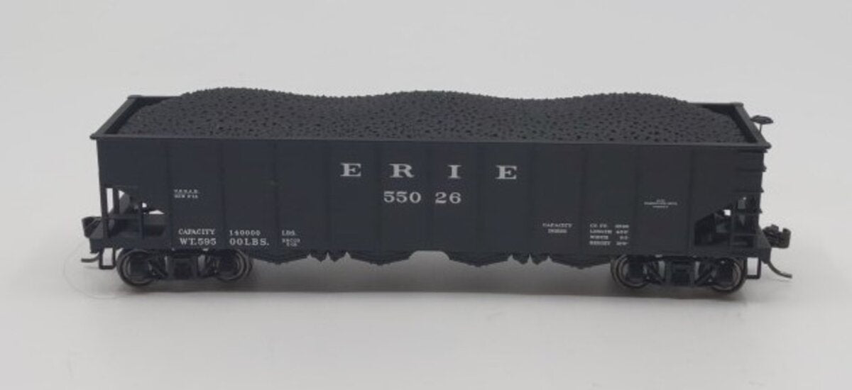 Bowser 41201 HO Erie H21 4-Bay Hopper with Clamshell Doors Executive Line #55026
