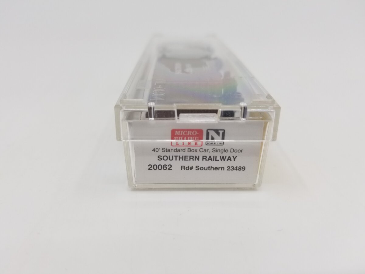 Micro-Trains 02000062 N Southern 40' Standard Single Door Boxcar #23489