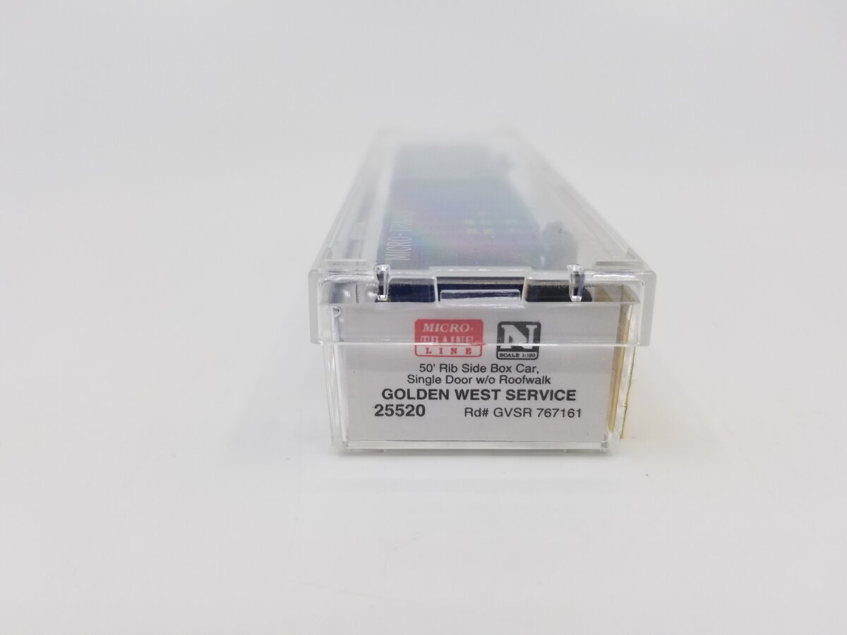 Micro-Trains 02500520 N GVSR 50' Single Door Ribside Boxcar w/o Roofwalk #767161
