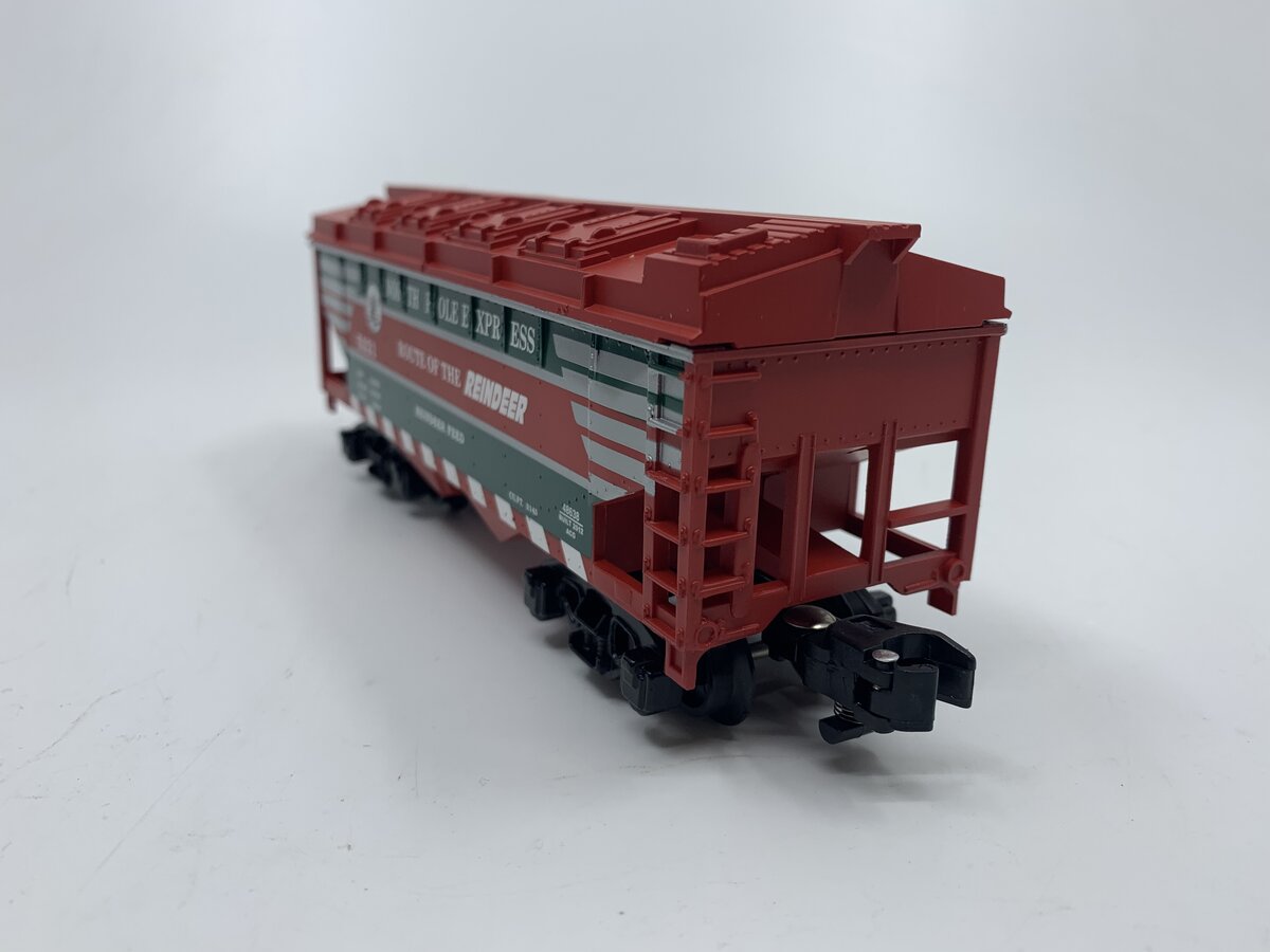 American Flyer 6-48638 S North Pole Express 'Route of the Reindeer' Hopper