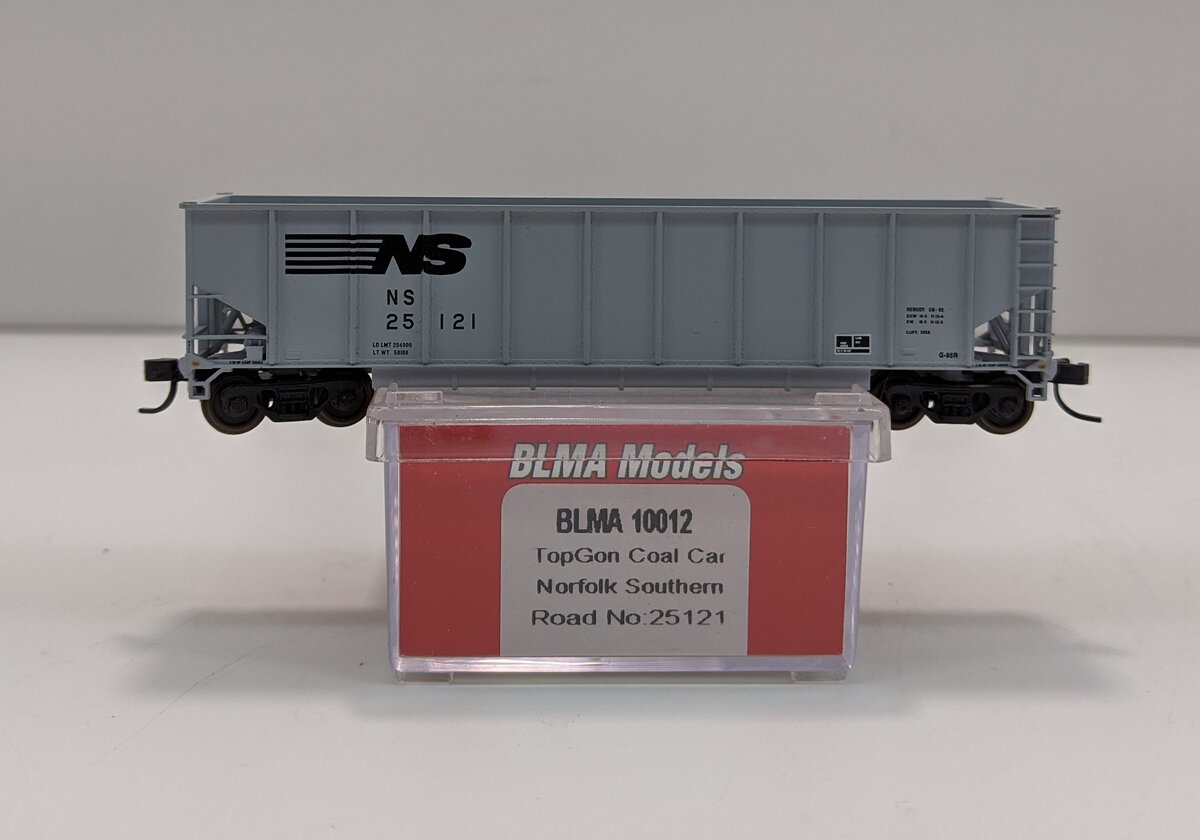 BLMA Models 10012 N Norfolk Southern Top Gon Coal Car #25121