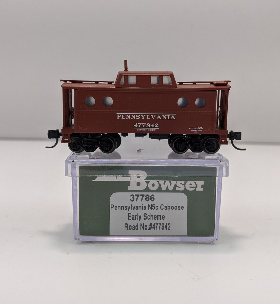 Bowser 37786 N Pennsylvania Railroad N5c Caboose #477842