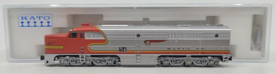 Kato 176-4102 N Scale ATSF Alco PA-1 Diesel Locomotive #54