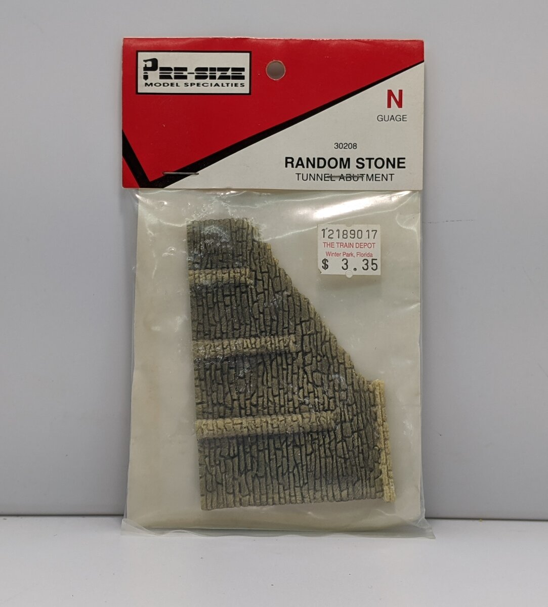 Pre-Size 30208 N Random Stone Tunnel Abutment