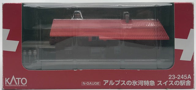 Kato 23-245A N Scale Brown Swiss Alps Station