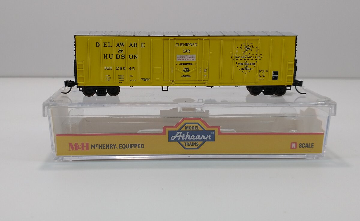 Athearn 10691 N Delaware and Hudson 50' NACC Box #28045