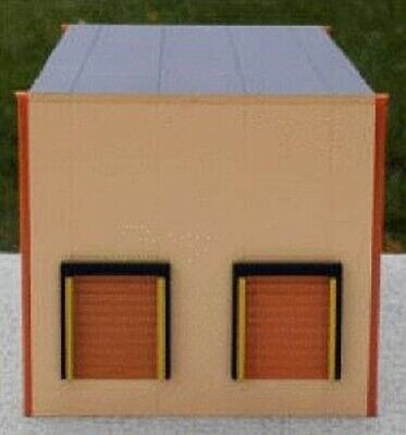 Promotex 6320 HO Modern 2 Bay Warehouse Building Kit