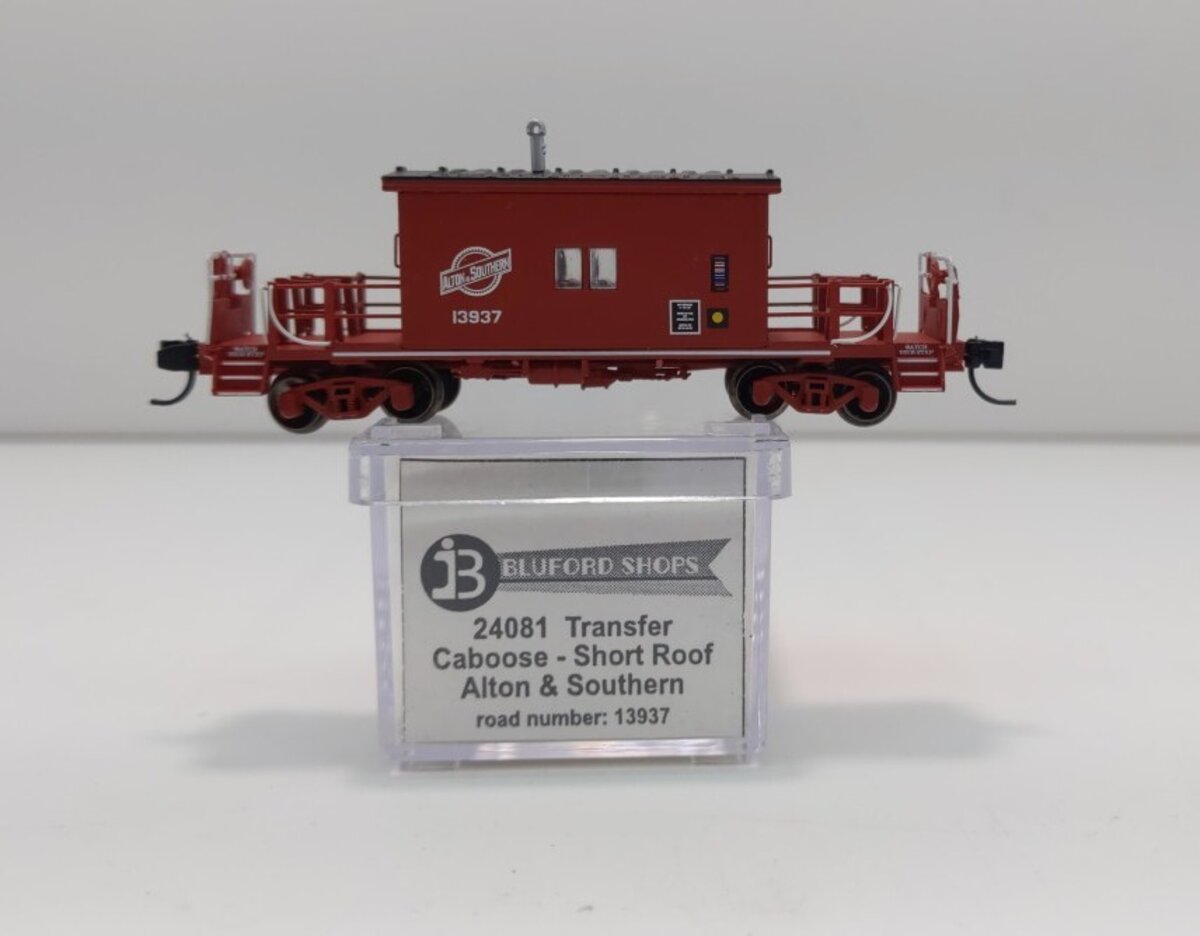 Bluford Shops 24081 Steel Transfer Caboose - Ready to Run