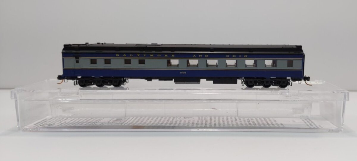 Micro-Trains 14600090 N Baltimore & Ohio 80' Heavyweight Diner Car #1036