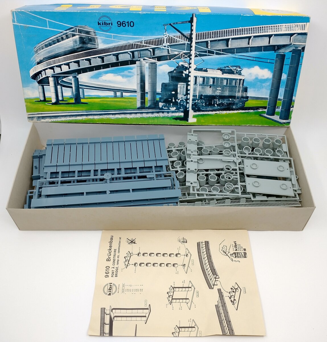 Kibri 9610 HO Vintage Raised Bridges Building Kit