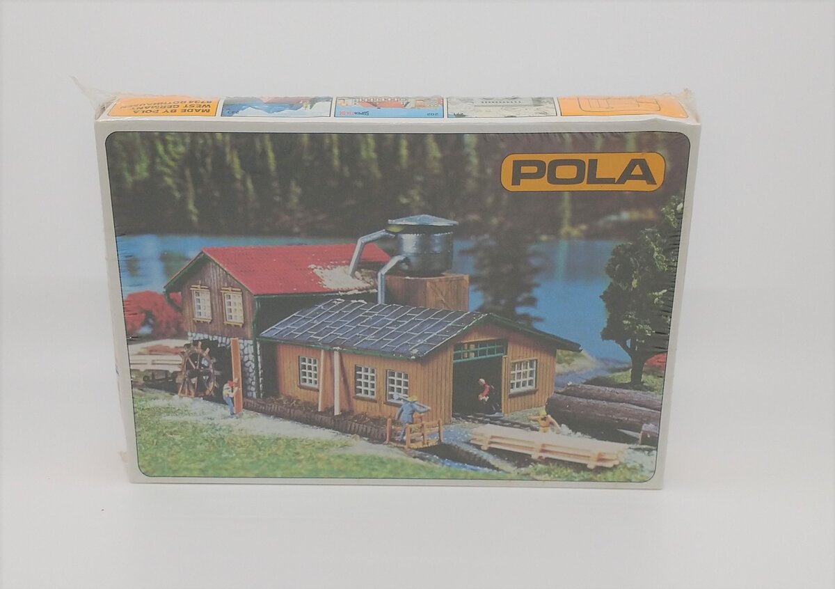 Pola 282 N Scale Great Saw Mill Building Kit