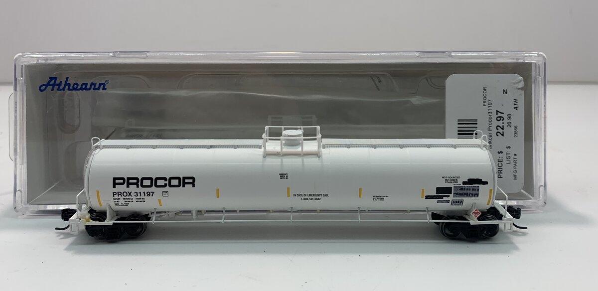 Athearn 23556 N Procor 33,900-Gallon LPG Tank/Early #31197
