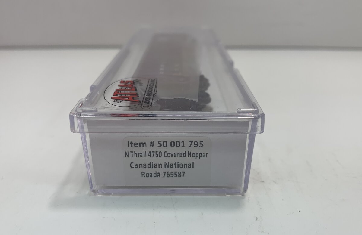 Atlas 50001795 N Canadian National Trainman Thrall 4750 Covered Hopper #769587