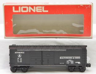 Lionel 9701B B&O BOXCAR BLACK