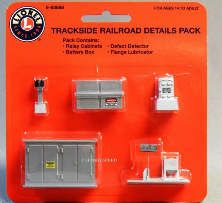 Lionel 6-83688 O Trackside Railroad Details Pack