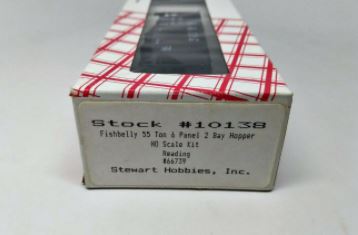 Stewart 10138 HO Fishbelly 55 Ton 6 Pannel 2 Bay Hopper