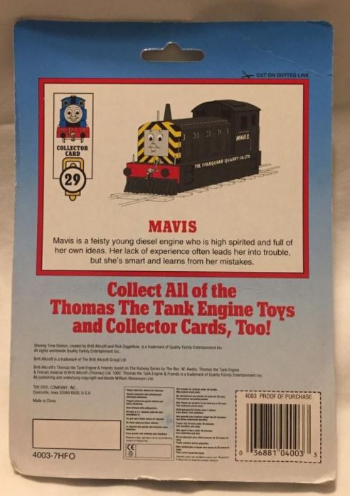 Ertl 4003 Thomas & Friends Diecast Mavis