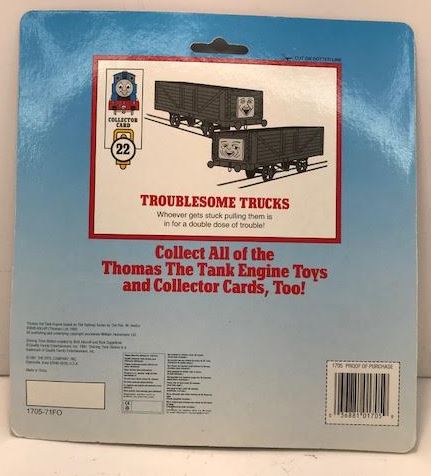 Ertl 1705 Thomas & Friends Plastic Troublesome Trucks