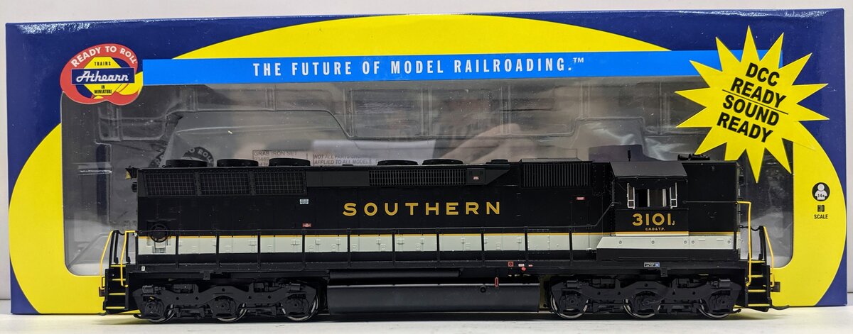 Athearn 65009 HO Southern Ready to Run SD45 Diesel Locomotive #3101