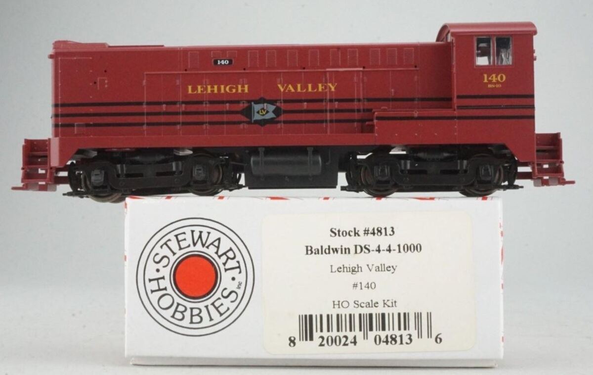 Stewart 4813 HO Lehigh Valley Diesel Baldwin DS-4-4-1000 - Powered #140