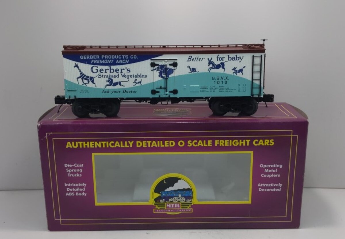 MTH 20-94375 O Gerbers Strained Vegetables 36' Woodside Reefer