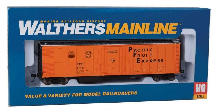 Walthers 910-3774 HO Pacific Fruit Express 50' AAR Mechanical Reefer RTR #301290