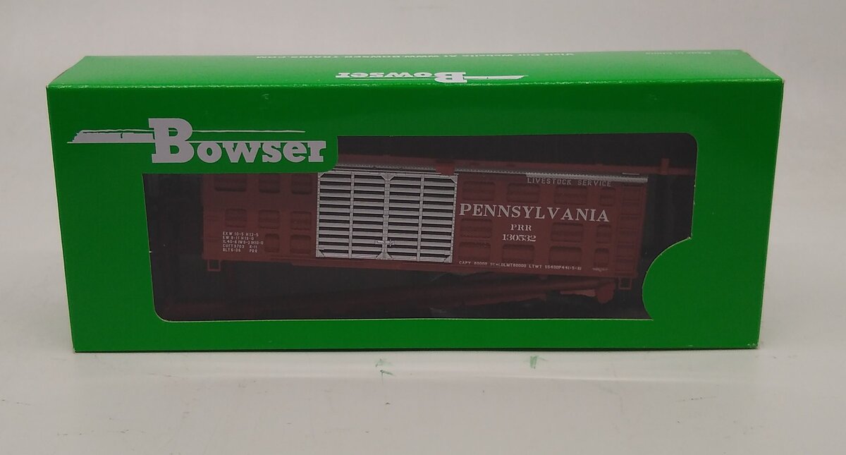 Bowser 60129 HO Pennsylvania K-11 Stock Car (Silver Roof) #130532