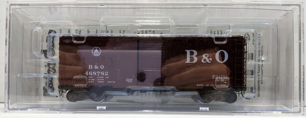 Kadee 4528 HO Scale Baltimore & Ohio 40' PS-1 Boxcar #468782