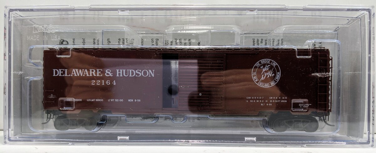 Kadee 6403 HO Scale Delaware & Hudson #22164 50' PS-1 Boxcar