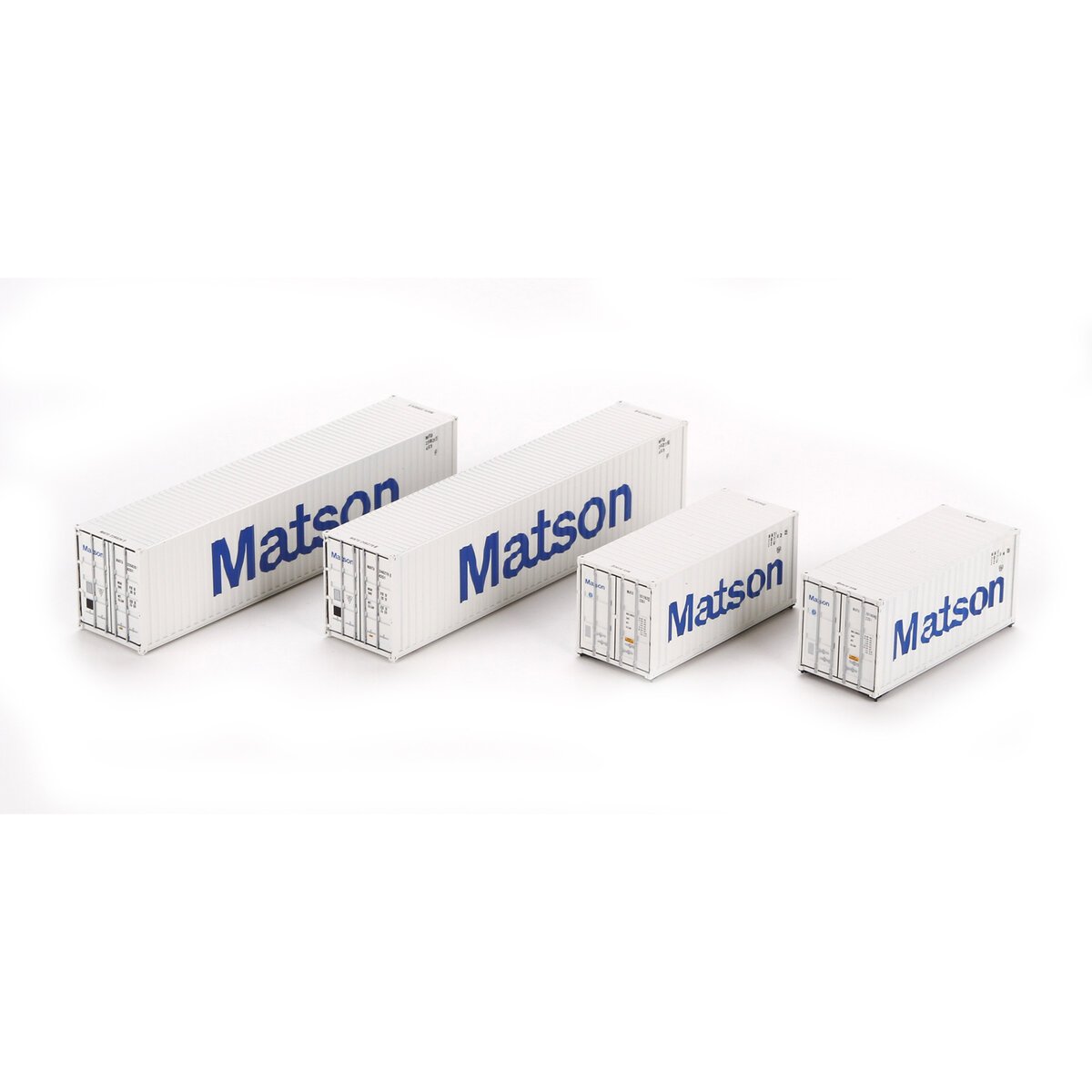 Athearn 27943 HO Matson Container Assortment (Pack of 4)
