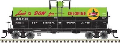 Atlas 20005482 HO Dow Canada 11K Gallon Tank Car #55212