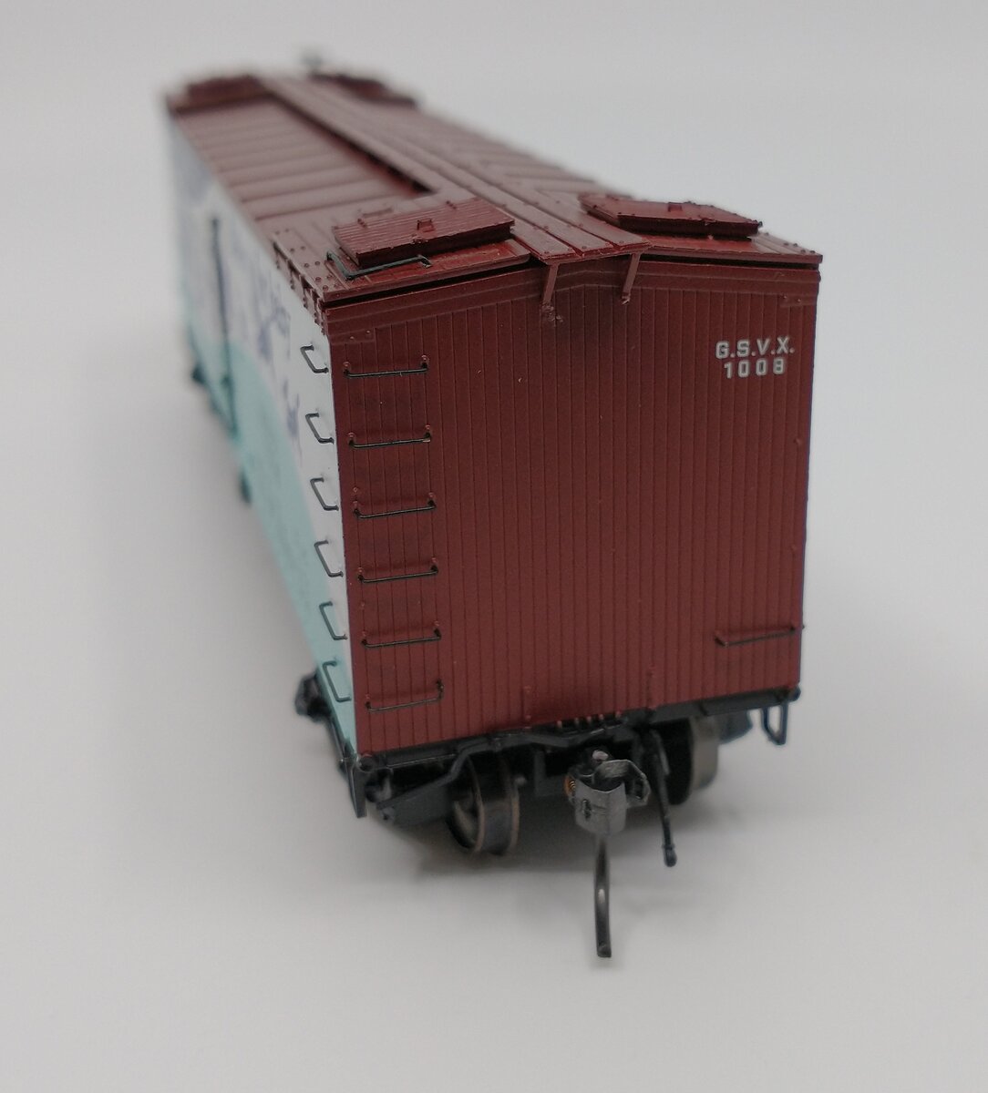 MTH 80-94014 HO Gerber Products R40-2 Wood Reefer #1008