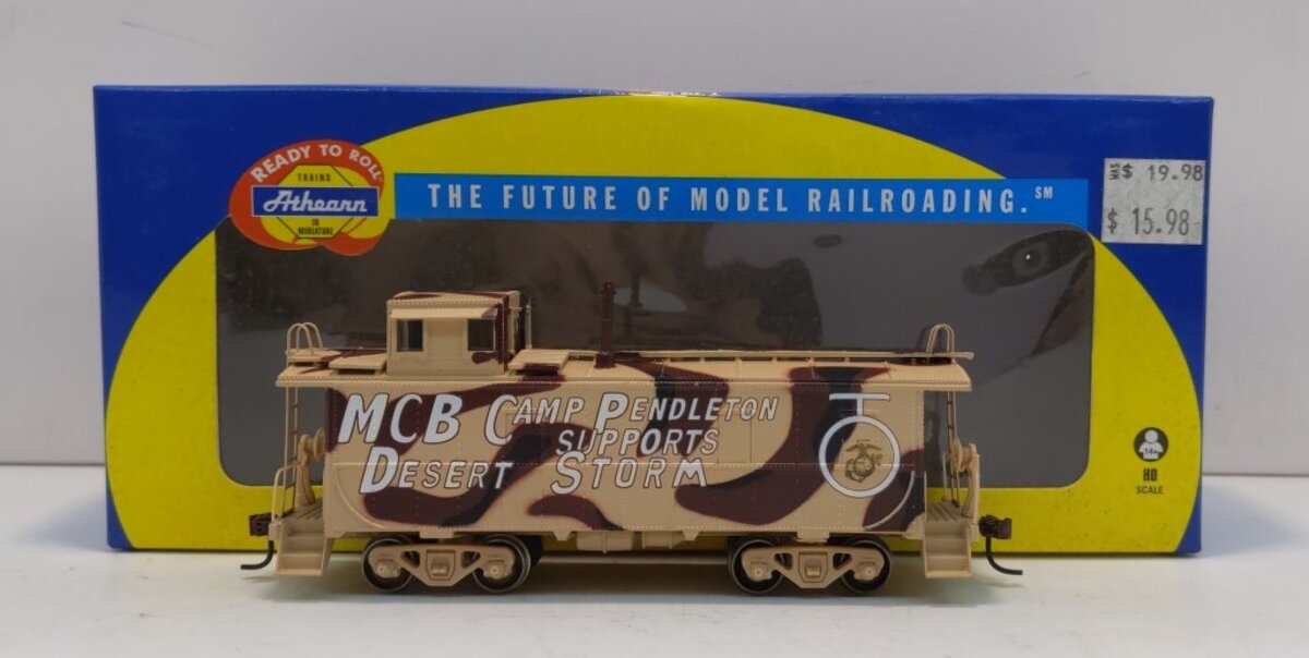 Athearn 74000 HO USMC/Camp Pendleton Cupola Caboose