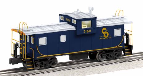 Lionel 1926900 Chesapeake & Ohio CupolaCam Wide Vision Caboose #3160