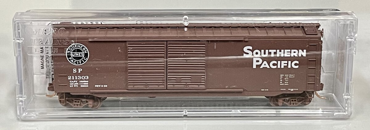 Micro-Trains 03400320 N Southern Pacific 50'' Standard Double Door Boxcar #21130